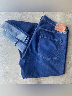 Sugar Cane 1947 selvedge denim jeans hidden rivet 501xx repro 36/34 Japan